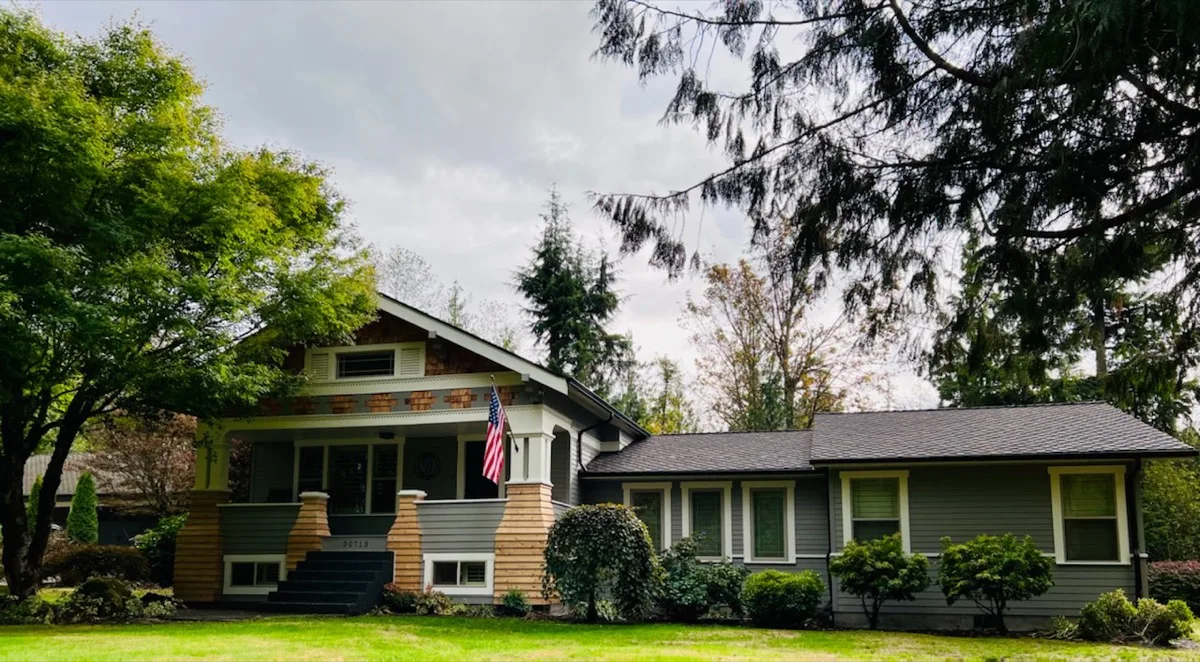 Exterior renovation project in Pierce County, WA