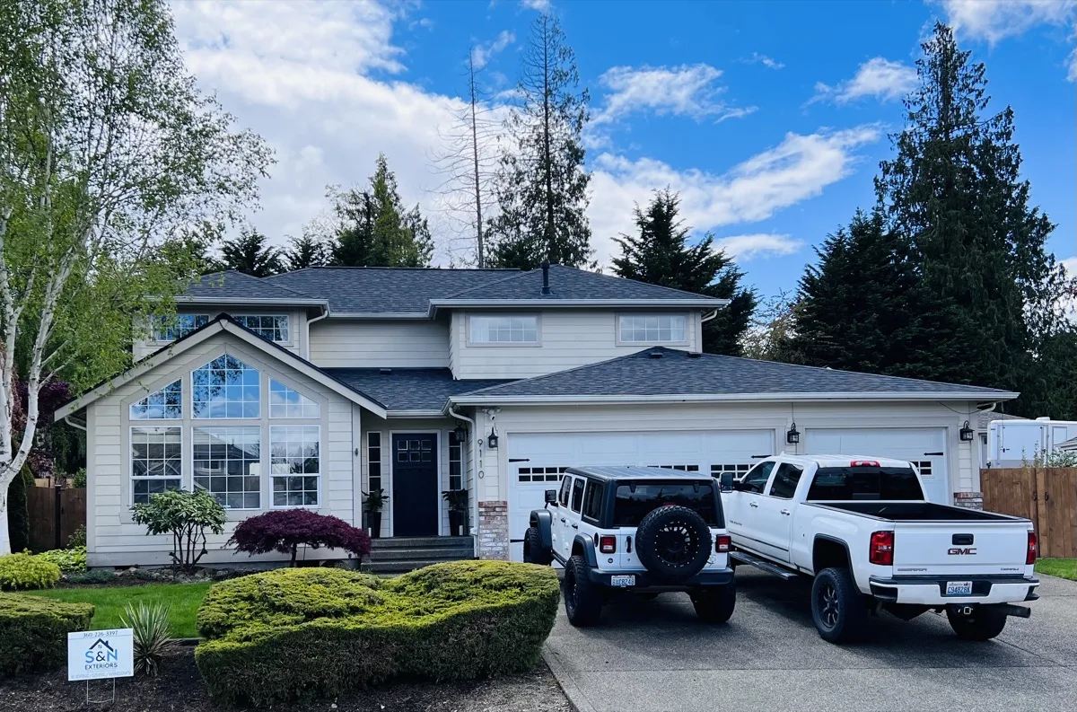 IKO Dynasty roof replacement completed near Spanaway, Washington